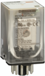 Harmony Relay 3PDT 10A at 120V AC, 1 HP at 277V AC