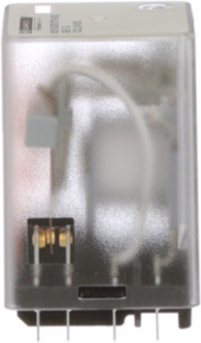 Plug-In Relay DPDT 0.5 HP at 240 VAC, 24 VDC Coil, 10A Contacts