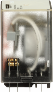Plug-in Relay, 24 VDC Coil, 0.5 HP, 3PDT Contacts, 10A Resistive