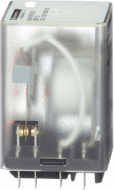 KU Plug-In Relay DPDT 120 VAC Coil, 0.5 HP, 10A Resistive