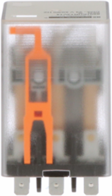 Plug-In Relay, 3PDT, 24 VAC Coil, 0.5 HP at 240 VAC, 10A NC/NO