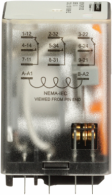 Harmony 8501K Relay 3PDT 10A 120V AC 1/3 HP 277V AC