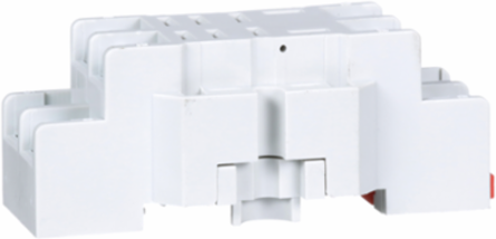 Relay Socket, Harmony 8501R, 8 Pins, 10A, 300V AC, DIN Rail/Panel Mount
