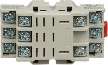 Plug In Relay Socket, Type N, 11 Blade, 10 A, 69.6 mm Height