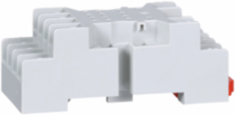 Relay Socket, 14 Pins, Double Tiered Screw Clamp, DIN Rail/Panel Mount, 10A 300V AC