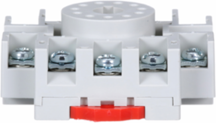 Relay Socket, Harmony 8501N, 11 Pins, 15A-300V AC, DIN Rail/Panel Mount