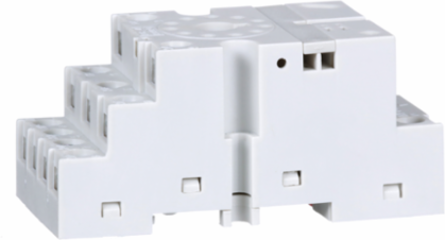 Plug-In Relay Socket, 11 Tubular Pin, 5A 600V AC, 16A 300V AC