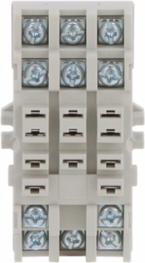 Plug-in Relay Socket 11 Blade Double Tier 15A 300V AC