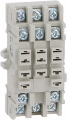 Plug-in Relay Socket 11 Blade Double Tier 15A 300V AC