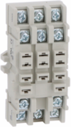 Plug-in Relay Socket 11 Blade Double Tier 15A 300V AC
