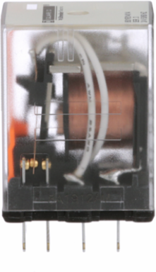 Miniature Plug-in Relay 0.5 HP 277 VAC 24 VAC Coil 4PDT