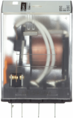 Miniature Relay 4PDT 8A 120V AC, Low Voltage, Hermetically Sealed