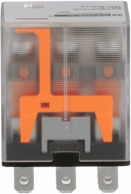 Miniature Plug-in Relay, 1 HP at 277 VAC, 15A, 3PDT, 120 VAC Coil