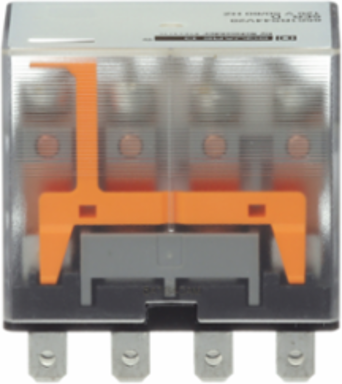 Miniature Plug-in Relay 1 HP at 277 VAC, 15A, 4PDT Contacts