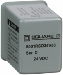 Miniature Relay 4PDT Low Voltage, 5A at 240V AC, 24V DC