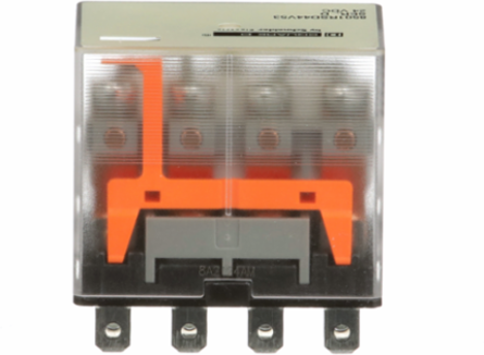 Miniature Relay, 1HP at 277VAC, 15A Resistive, 4PDT Contacts
