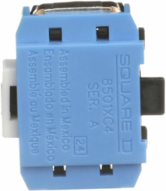 NEMA Control Relay, Type X, 10A Resistive, 1NO/1NC Contact