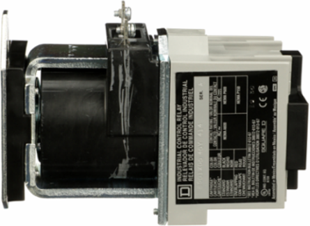Harmony Relay, 10A at 600V AC, 115/125V DC, 4NO, 3.56 Inch Tall
