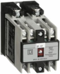 NEMA Control Relay, 20A at 600V, 6NO Contacts, 110/120V Coil