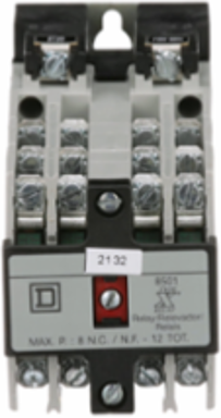 Harmony Relay 10A 600V AC, 110/120V AC Coil, Screw Clamp Terminals