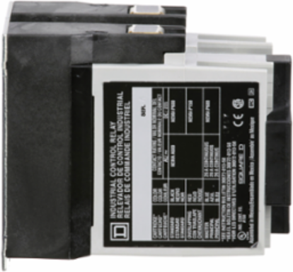 NEMA Control Relay, 10A, 220/240V AC Coil, 2 NO Contacts, Mercury Free