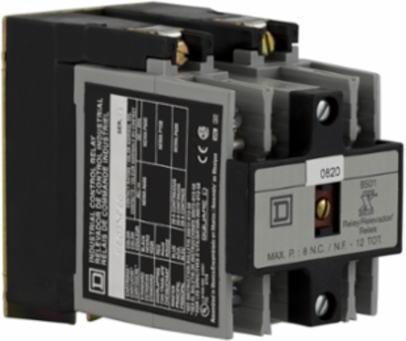 NEMA Control Relay, 2 Normally Open, 10A 600VAC, Off-Delay Timer