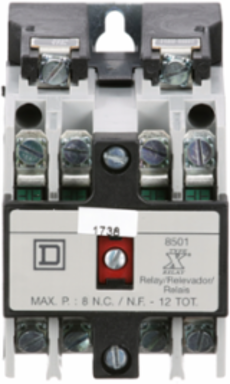 Harmony Machine Tool Relay, 10A at 600V AC, 4 NO Contacts, 3.95 Inch Depth