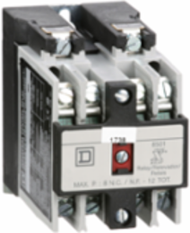 Harmony Machine Tool Relay, 10A at 600V AC, 4 NO Contacts, 3.95 Inch Depth