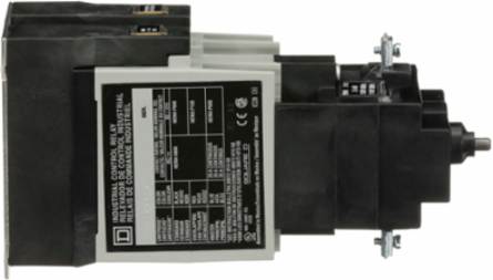 NEMA Control Relay, Latching, 10A, 600V AC, 4 NO Contacts, 110/120V AC