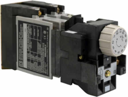 NEMA Control Relay, 4 Normally Open, Timing, 10A at 600 VAC
