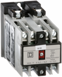 Harmony Relay, 10A at 600V AC, Coil 110/120V, 6NO, Screw Clamp Terminals