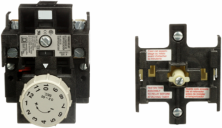 Timing Relay, 1 Minute On Delay, 10A at 600V AC, 1NO/1NC