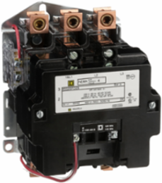 NEMA Contactor Size 4, 135A, 100HP, 3 Phase, 120VAC Coil