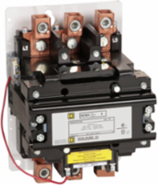 NEMA Size 5 Non-Reversing Contactor, 270A, 200HP, 120VAC Coil