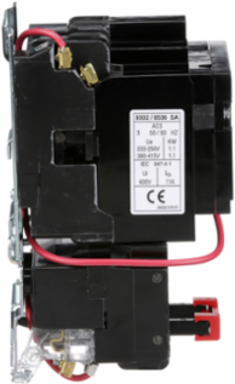NEMA Size 00 Motor Starter, 9A, 2HP, 24V AC, 3 Phase