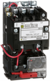 NEMA Motor Starter Size 00, 9A, 2HP at 460VAC, 3 Pole, Open