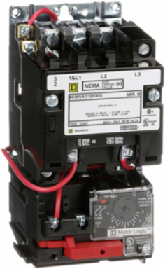 NEMA Size 00 Motor Starter, 9A, 2HP, 3 Phase, Open