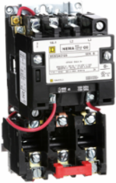 NEMA Motor Starter Size 00, 9A, 2HP 460V, 3 Phase, Open Device