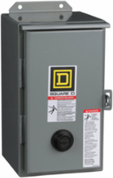 NEMA Type S Motor Starter Size 0, 18A, 5HP, 3 Phase, NEMA 12 Enclosure