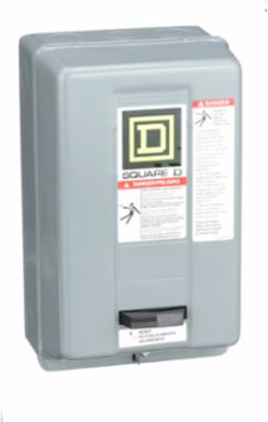 NEMA Motor Starter Size 0, 18A, 2HP at 230VAC, 5kA SCCR