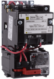 NEMA Motor Starter, Size 0, 18A, 5HP at 460VAC, 3 Phase, Open