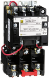 NEMA Motor Starter Type S 27A 10HP 460VAC 3-Phase Size 1 Open