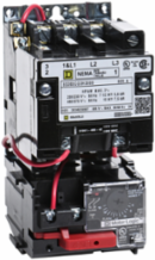 NEMA Motor Starter Type S, Size 1, 27A, 10HP, 3 Pole, Open