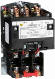 NEMA Motor Starter Type S Size 2 45A 25HP 3-Phase Open