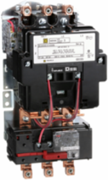 NEMA Motor Starter, Size 3, 90A, 50HP, 3-Phase, Open