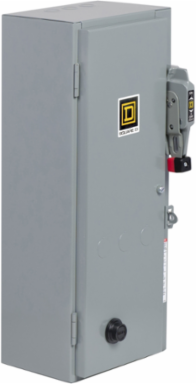 NEMA Combination Starter Size 1, 10HP, 600V AC, 3 Pole, Non-Fusible