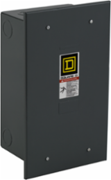 Contactor, Type L, multipole lighting, electrically held, 30A, 8 pole, 600 V, 110/120 VAC 50/60 Hz coil, NEMA 1 flush