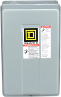 Electrically Held Lighting Contactor 30A 4 Pole 600V NEMA 1