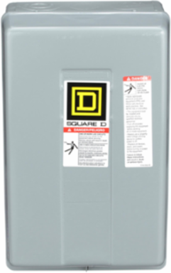 Lighting Contactor, 30A, 6 Pole, 600V, NEMA 1 Enclosure
