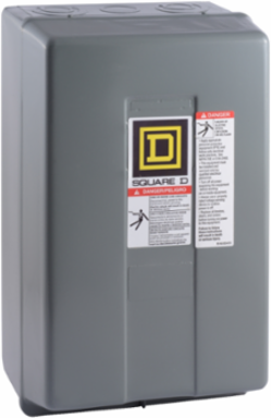 Electrically Held Lighting Contactor 30A 8 Pole 600V NEMA 1